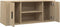 vidaXL - Tv-meubel - 100x35x40 - cm - bewerkt - hout - sonoma - eikenkleurig