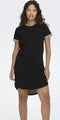 JDY JDYIVY S/S DRESS JRS NOOS - Jurk - O-hals Korte mouwen - Zwart