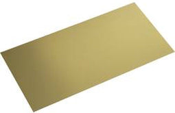 Messing Blik (l x b) 400 mm x 200 mm 1.2 mm 1 stuk(s)