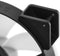 Fractal Design Prisma AL-18 PWM - Ventilator 180mm - 1200 RPM - Zwart (2 stuks)