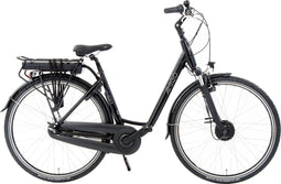 AMIGO E-City S2 Ebike - Elektrische Stadsfiets voor Dames - 28 Inch - Met 7 versnellingen - Zwart