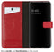 Selencia Galaxy A13 (5G) / A04s - Echt Lederen Bookcase - 3 Pashouders - Rood