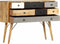 vidaXL - Dressoir - 110x30x82 - cm - massief - mangohout