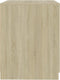 vidaXL - Wasmachinekast - 71x71,5x91,5 - cm - sonoma - eikenkleurig