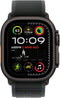Apple Watch Ultra 2 - GPS + Cellular - 49mm Titanium - Zwart Trail Loop S/M (1 stuk)