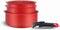 Kookgerei - ARTHUR MARTIN - AMR28 - Set van 3 steelpannen - 16-18-20 cm + 1 afneembare handgreep - Alle warmtebronnen inclusief inductie
