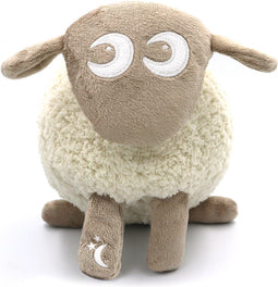 Ewan het Droomschaap - beige - deluxe - Baby Knuffel met Muziekdoosje - huilsensor - hartslag - 5 melodieën