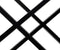 Tafelpoten - X-model - 65x72 - Gepoedercoat zwart - Metaal - set van 2