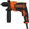 Black & Decker BEH710K-QS - Klopboormachine 710 Watt - Variabele snelheid en softgrip - Zwart