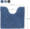 Sealskin Misto - Toiletmat 55x60 cm - Katoen - Blauw