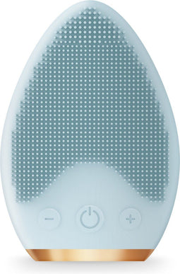 Silk'n Bright Lux - Gezichtsreinigingsborstel 4-in-1 - Ledlicht nabij-infrarood koeling - Blauw