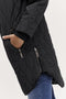 Fransa FRQUILT JA 1 - Dames Jas - Lang model met hoge hals en lange mouwen - XL