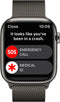 Apple Watch Series 8 - 4G - 41mm - ECG - Grafiet Roestvrijstaal - Grafiet Milanees bandje