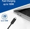Ewent EC1046 USB-kabel USB 3.2 Gen 2 (3.1 Gen 2) 1 m USB C Zwart