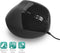 Ewent EW3157 Vertical Ergonomic - Muis - ergonomisch - optisch - 6 knoppen - met bekabeling - USB - zwart