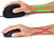 Ewent EW3157 Vertical Ergonomic - Muis - ergonomisch - optisch - 6 knoppen - met bekabeling - USB - zwart