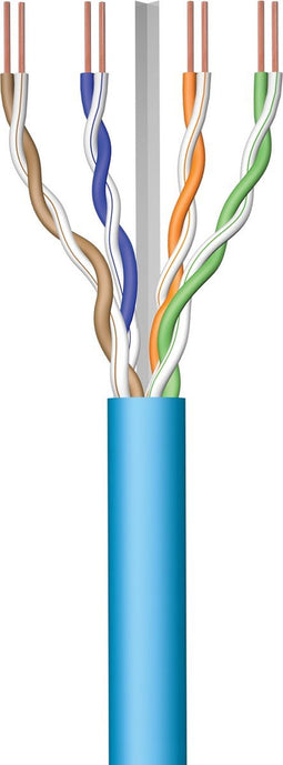 Ewent IM1223 netwerkkabel Blauw 100 m Cat6a U/UTP (UTP)