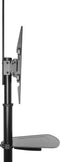 Ewent TV floor stand with shelf and camera mount 37inch - 70inch EW1540