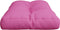 vidaXL - Palletkussen - 70x40x12 - cm - stof - roze