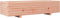 vidaXL - Plantenbak - 110x40x26,5 - cm - massief - douglashout