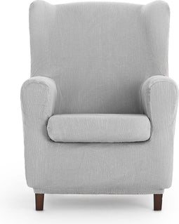Hoes voor een oorfauteuil Eysa ULISES Parelgrijs 80 x 100 x 90 cm