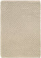 Dutch House Badmat Caorle - Badmat 60x90cm - Sand - Antislip - Badmatten - Anti Slip Douchemat - Badkamer Mat - Snel Absorberend - Snel Drogende Badmat