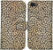 iMoshion Hoesje Geschikt voor iPhone SE (2022) / SE (2020) / 8 / 7 Hoesje Met Pasjeshouder - iMoshion Design Softcase Bookcase - Goud / Zwart / Allover de luxe Black