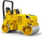 Bruder - Caterpillar Asphalt Drum Compactor - Realistisch ontwerp - Geel