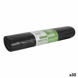 Vuilniszakken Eco Green Time GR36748 100 L (35 Stuks)