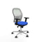 Piqueras y Crespo 2D086G0 - Bureaustoel - Verstelbare hoogte met armleuning - Blauw