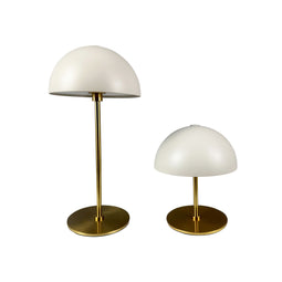 ALONG LED Mini Tafellamp - Set van 2 - Beige/Brass (2 stuks)
