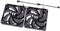 Thermaltake CT120 - PC Cooling Fan - 120mm - 2-Fan Pack - Zwart (2 stuks)