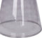 Bijzettafel set van 2 glas grijs LAGUNA/CALDERA