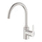 GROHE QuickFix Feel - Mengkraan 1-Gats - Instelbare Hoge Uitloop - Supersteel RVS