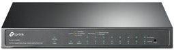 TP-Link TL-SG1210MPE - Managed Switch - 10x 1Gbps Ethernet 8x PoE+ (802.3at) 123W PoE-budget