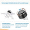 RVS Deurstopper Zilver 6cm
