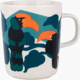 Marimekko - PEPE - Mok - 25dl - Blauw - Vogel - Copy