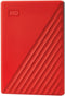 WD My Passport - Externe HDD 2TB - USB 3.2 - Rood (2024)