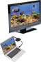 Renkforce RF-4210674 - DisplayPort naar HDMI + VGA Adapter - 15 cm - Zwart