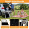 Coast Hondkennel - Aluminium - 91 x 65 x 69,5 cm - Transportkoffer - Scheidingswand - Trapezium -