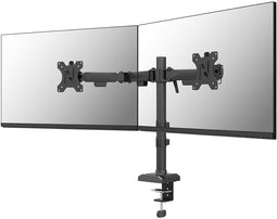 Neomounts DS60-600BL2 - Monitorarm voor 2 schermen t/m 32" - Full motion - Zwart