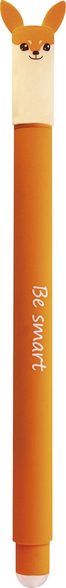 Eberhard Faber gelpen - Animal Erase-It - Vos - schrijfkleur blauw - uitwisbare pen - EF-582105