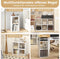 Coast Boekenkast Wit – 2-Vaks Kubus Kast – 35 x 33 x 69,5 cm