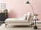 EWRON - Chaise longue - Lichtbeige - Rechtszijdig - Stof