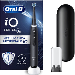 Oral-B iO Series 5n - Elektrische tandenborstel - A.I. Poetsherkenning - Zwart