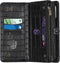 iMoshion Hoesje Geschikt voor Samsung Galaxy A51 Hoesje Met Pasjeshouder - iMoshion 2-in-1 Wallet Bookcase design - Zwart / Crocodile