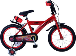 Disney Cars Kinderfiets - Jongens - 16 inch - Rood - Twee handremmen