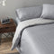 Noorse hoes Alexandra House Living Sophia Staal Staalgrijs 220 x 220 cm