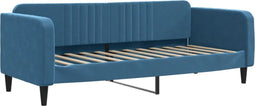 vidaXL - Slaapbank - 80x200 - cm - fluweel - blauw