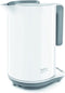 Beko WKD6246W - Waterkoker - 1,6l 2400W 360 graden draaibaar - Grijs/Wit